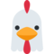 Chicken emoji on Twitter